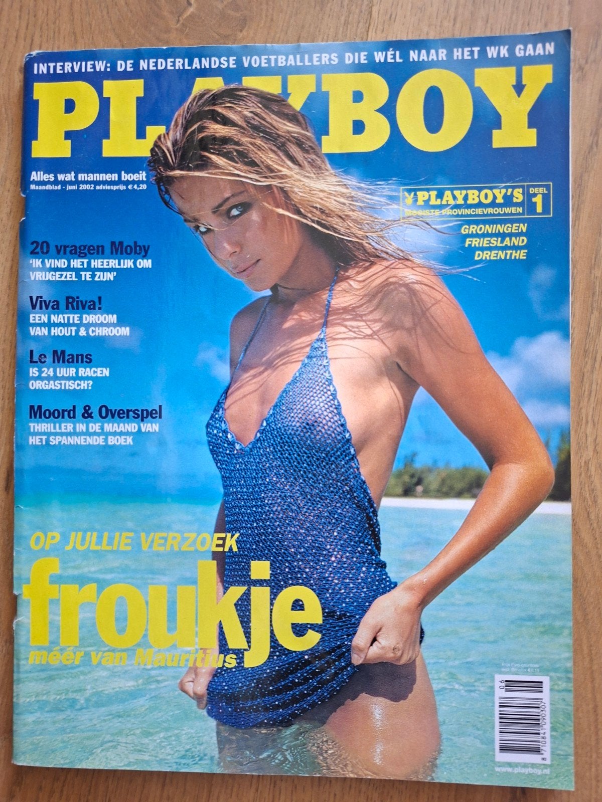Playboy Magazine Juni 2002 - Froukje de Both, Boeken, Tijdschriften en Kranten, Gelezen, Overige typen, Ophalen of Verzenden