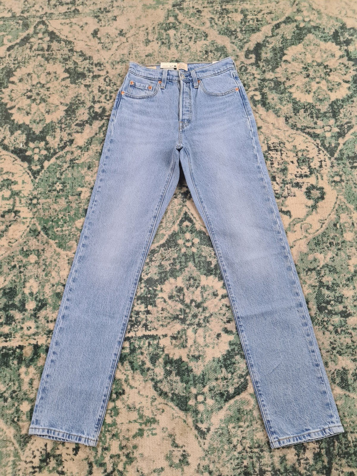 Levi's 501 Cropped W27 L30 Blauw Nieuw Tulsi2730, Blauw, Nieuw, Ophalen of Verzenden, W27 (confectie 34) of kleiner