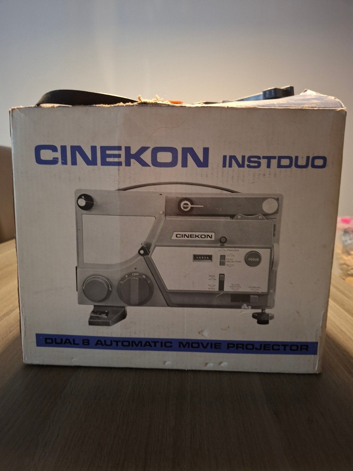 CINEKON INSTDUO Dual 8 Automatische Filmprojector, Ophalen of Verzenden, 8mm, Camera