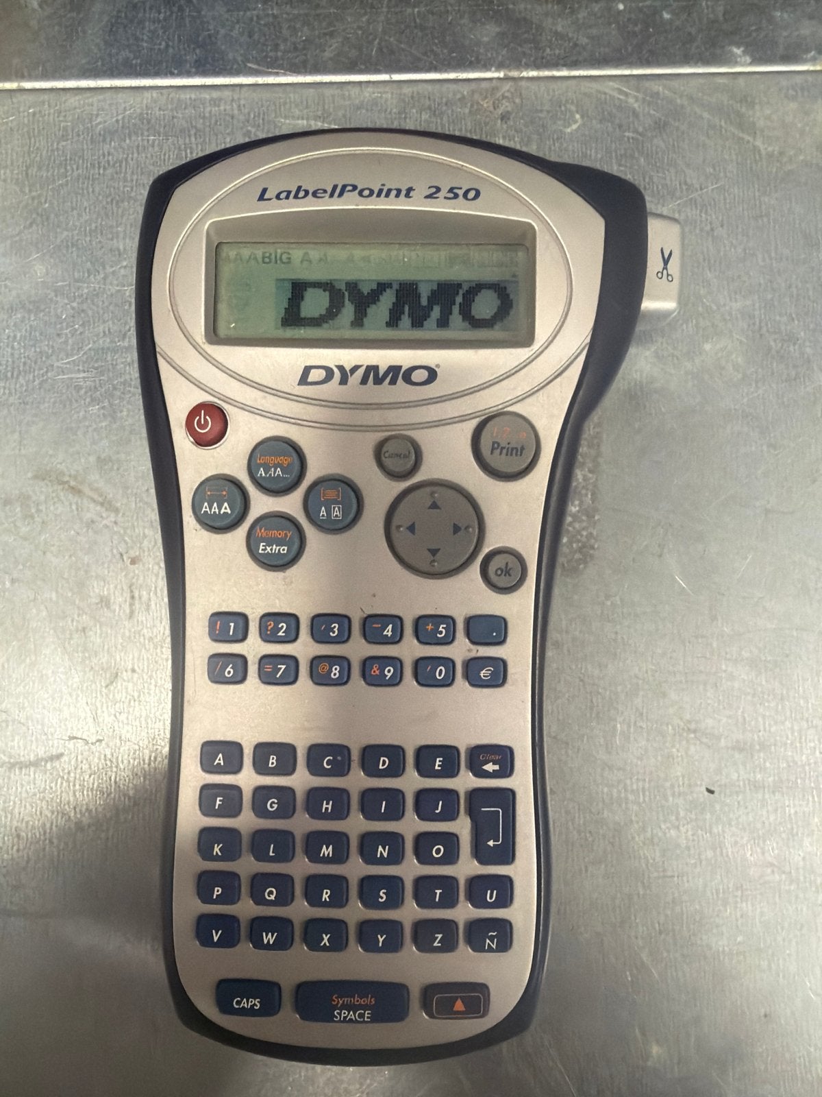 Dymo LabelPoint 250 Labelprinter - Zo goed als nieuw, Computers en Software, Ophalen of Verzenden, Zo goed als nieuw, Qwerty, Tape-label