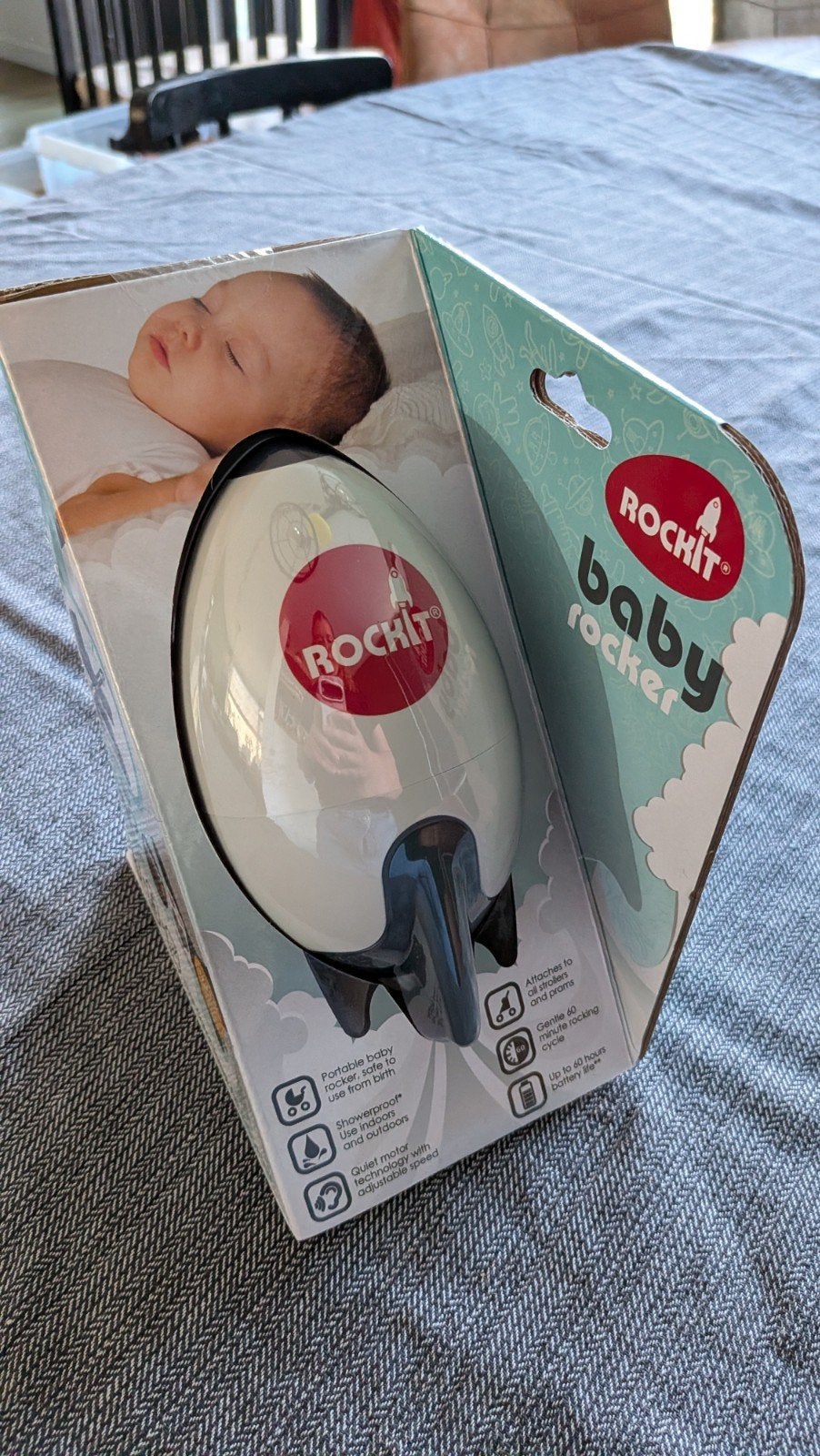 Rockit Baby Rocker - Draagbare Wieg Schommel, Kinderen en Baby's, Kinderwagens en Combinaties, Ophalen of Verzenden