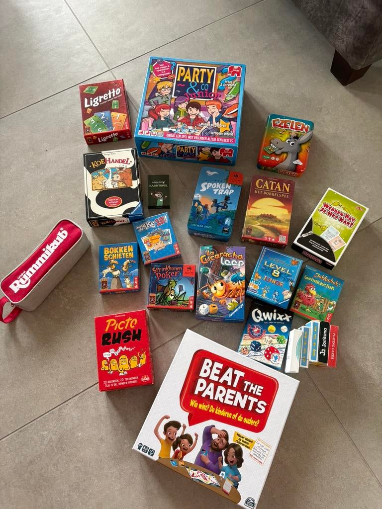 18 spellen sommige nog nieuw, Ophalen of Verzenden, Zo goed als nieuw