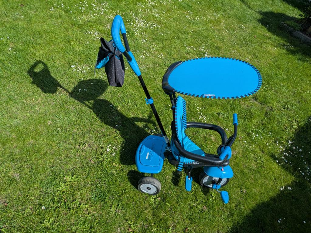 Smart Trike 4-in-1 Driewieler - Blauw, Kinderen en Baby's, Speelgoed | Buiten | Voertuigen en Loopfietsen, Gebruikt, Overige typen