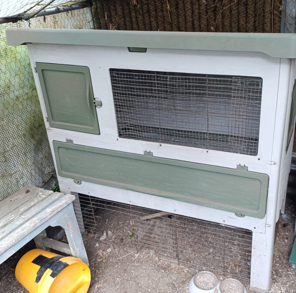 Ferplast konijnenhok Grand Lodge 120, Dieren en Toebehoren, Knaagdieren en Konijnen | Hokken en Kooien, Ophalen, 90 cm of meer