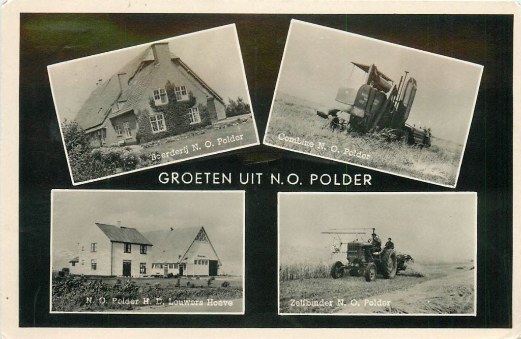 701-042-023 Noord Oost Polder, Verzenden, Voor 1920, Flevoland