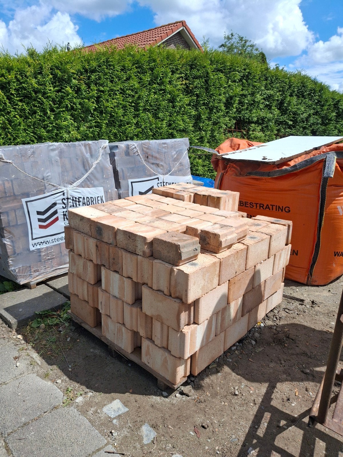 160 Poriso's, Doe-het-zelf en Verbouw, Metselstenen, Ophalen, Kalkzandstenen