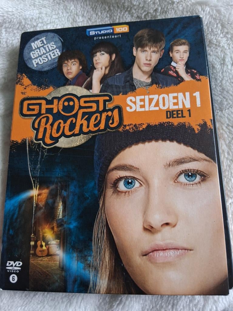 Ghost Rockers - Seizoen 1 Deel 1 DVD (met gratis poster), Cd's en Dvd's, Ophalen of Verzenden, Zo goed als nieuw, Vanaf 6 jaar