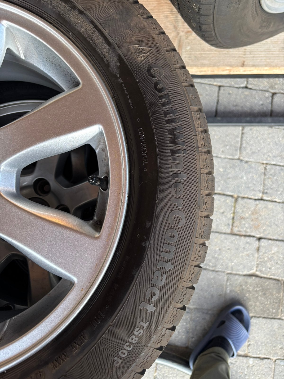 Winterbanden inclusief velgen (Volvo), 16 inch, Banden en Velgen, 205 mm, Winterbanden