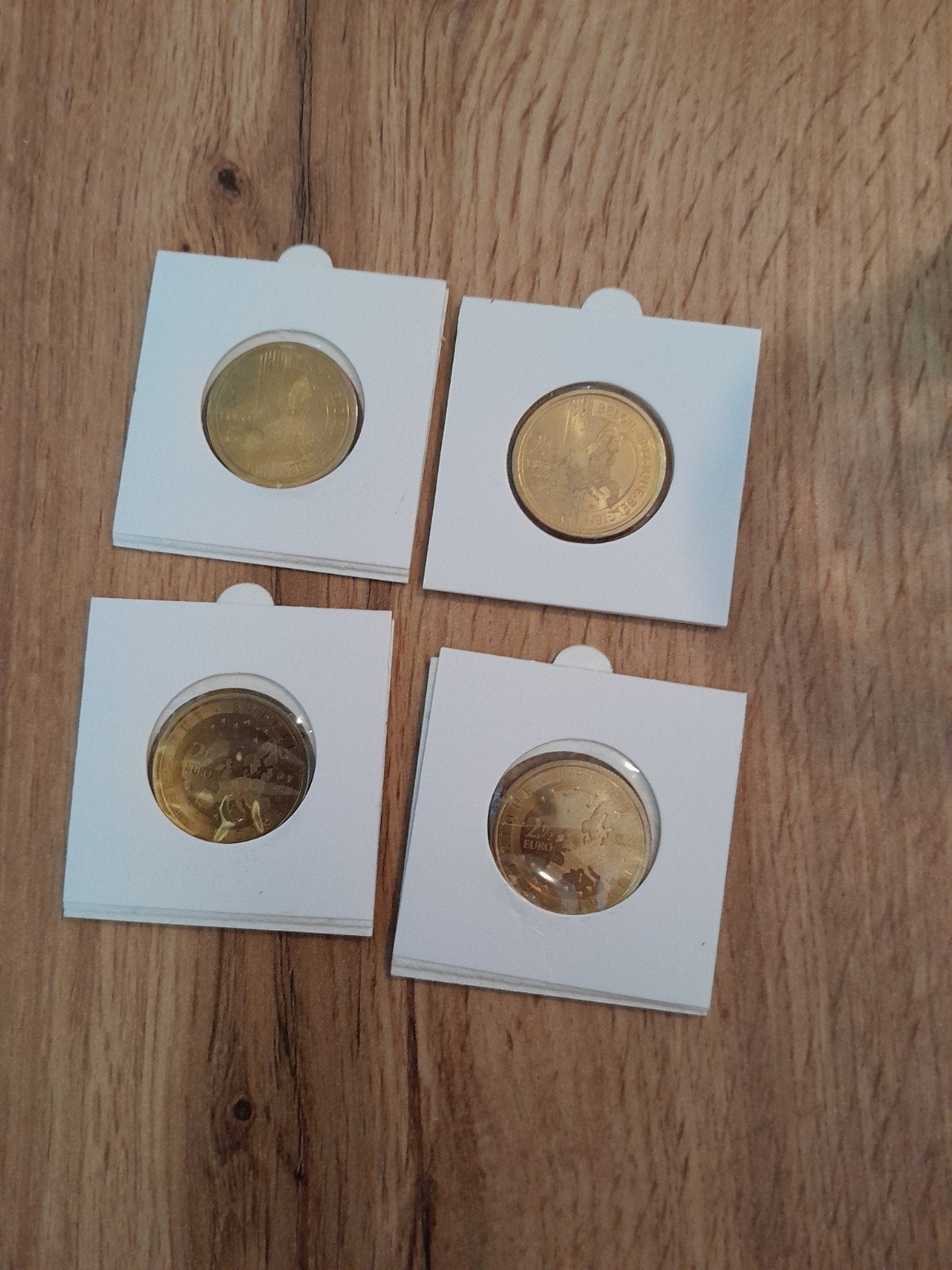 2 en een halve euro munten belgie proof 8 stuks, Ophalen of Verzenden, België, 2 euro