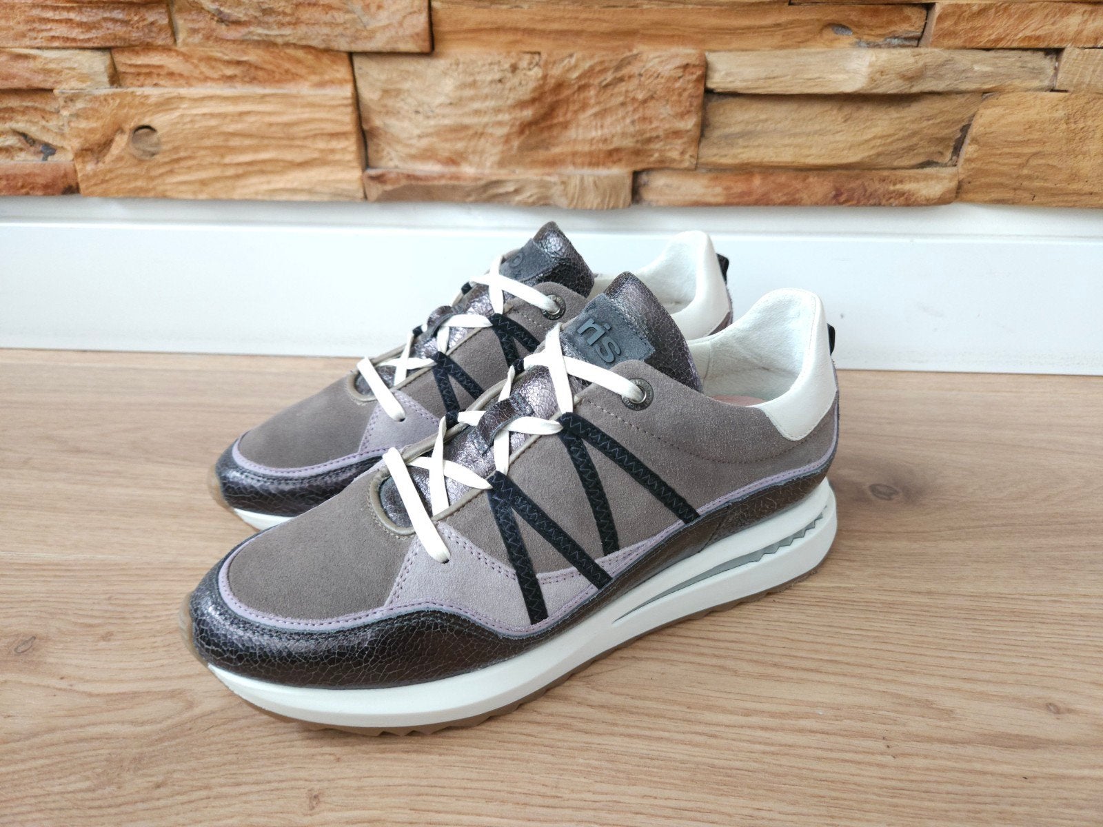 Floris van Bommel sneakers Sumi maat 41 paars schoenen ZGAN!, Overige kleuren, Floris van Bommel, Nieuw, Ophalen of Verzenden