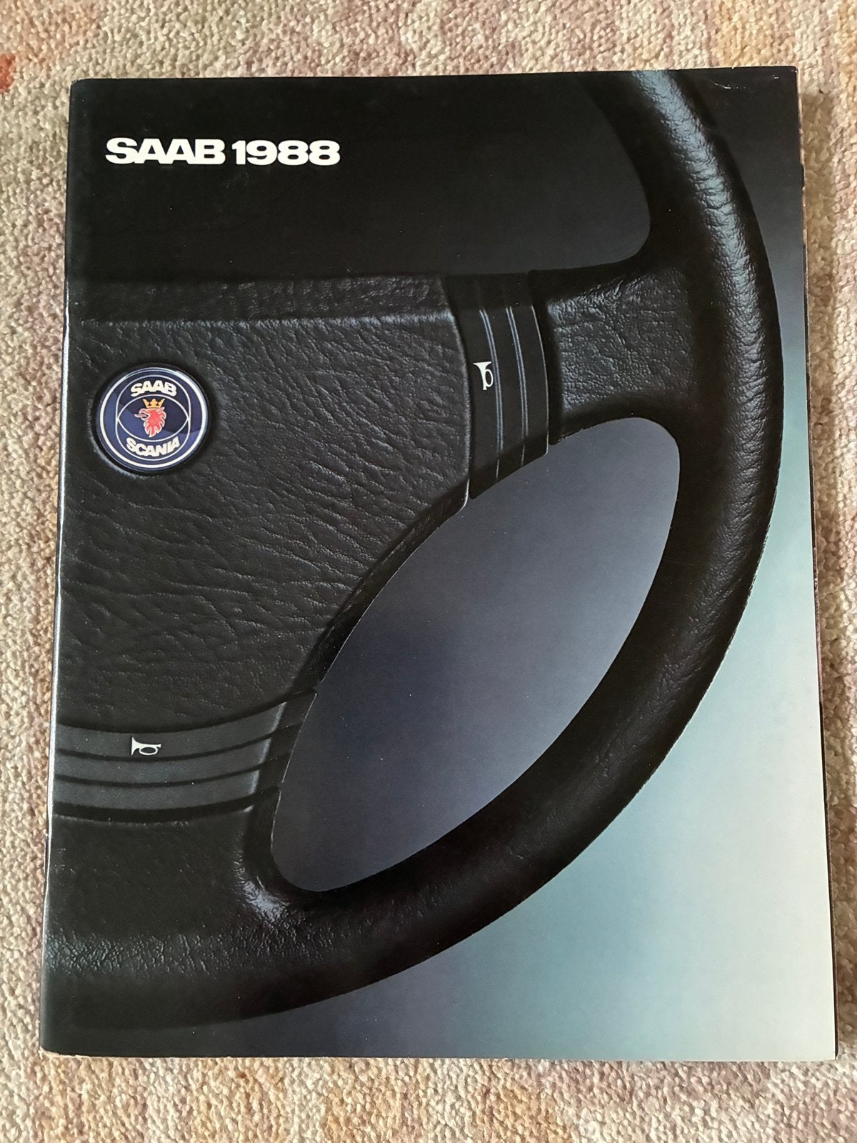 1988 Saab USA brochure, Verzenden, Gelezen, Overige merken