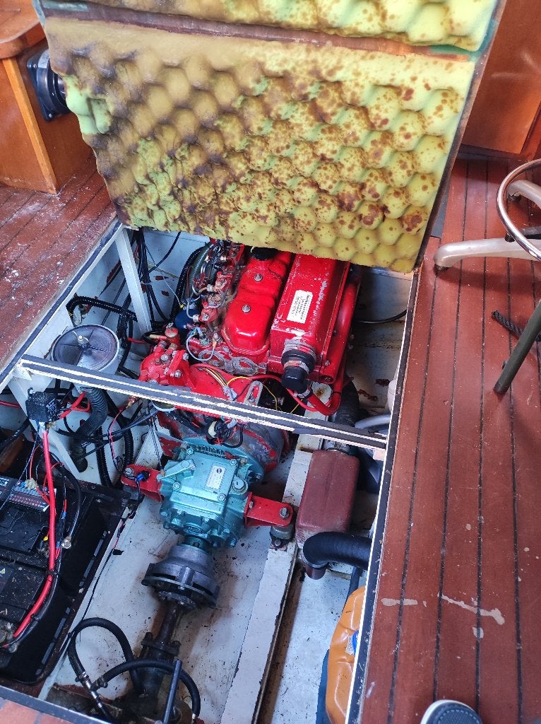 Goedlopende Peugeot indenor bj 1977,  keerkoppeling bj 2022, Watersport en Boten, Ophalen, Gebruikt, Binnenboordmotor, Diesel