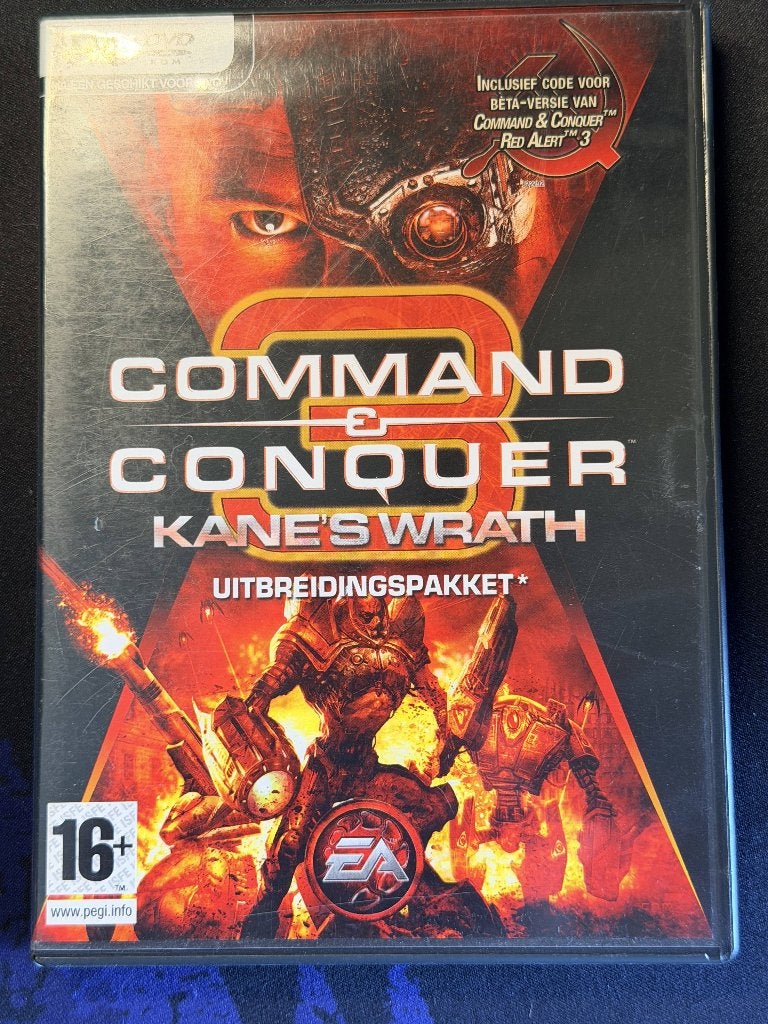 Command & Conquer 3: Kane's Wrath (PC), Spelcomputers en Games, Games | Pc, Ophalen, Gebruikt, 1 speler, Strategie en Constructie