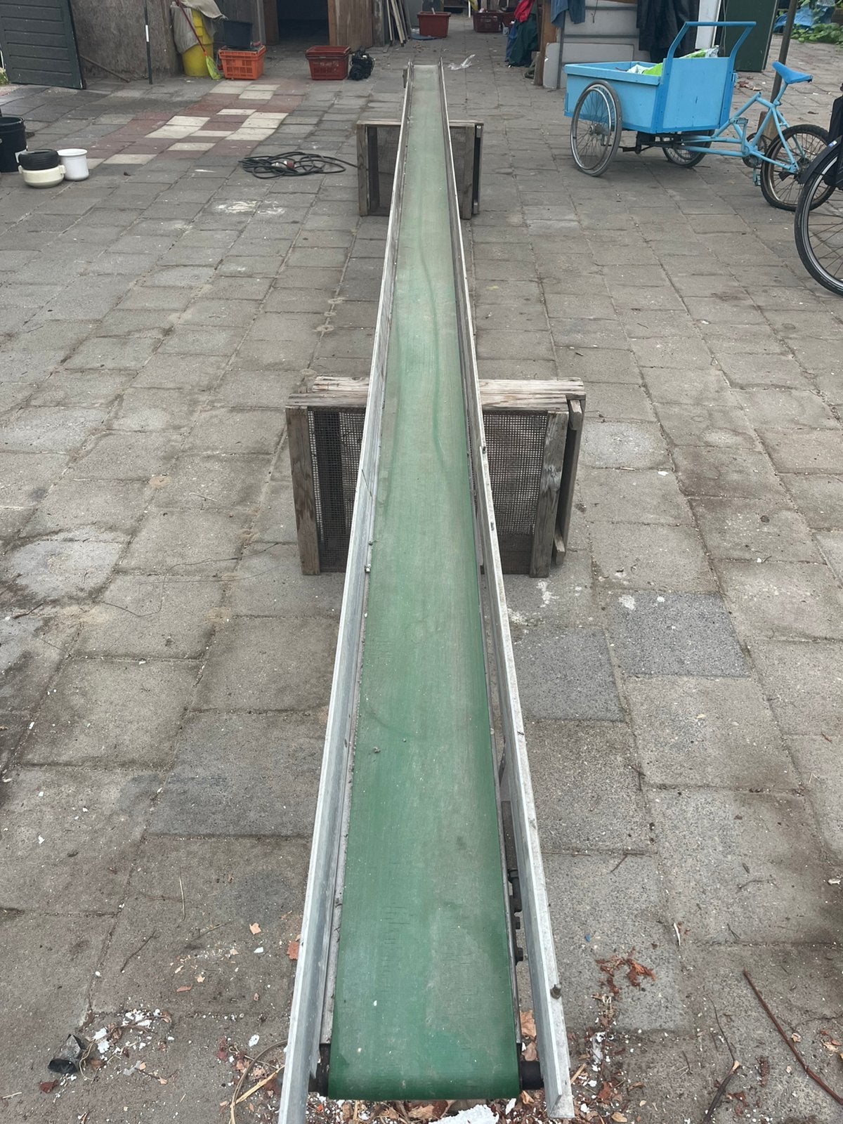 3 x transportbandje - transportband, Ophalen, Gebruikt