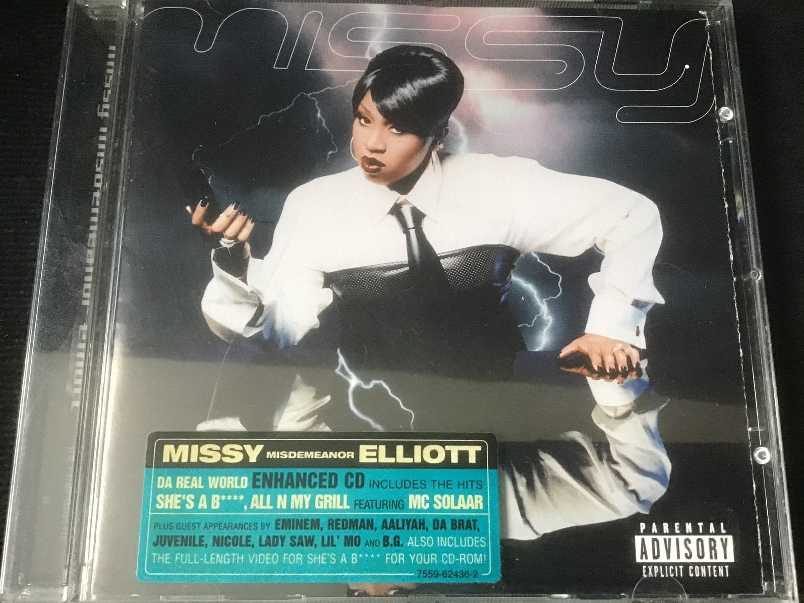 Missy (Misdemeanor) Elliott, Da real World enhanced cd, Ophalen of Verzenden, Zo goed als nieuw