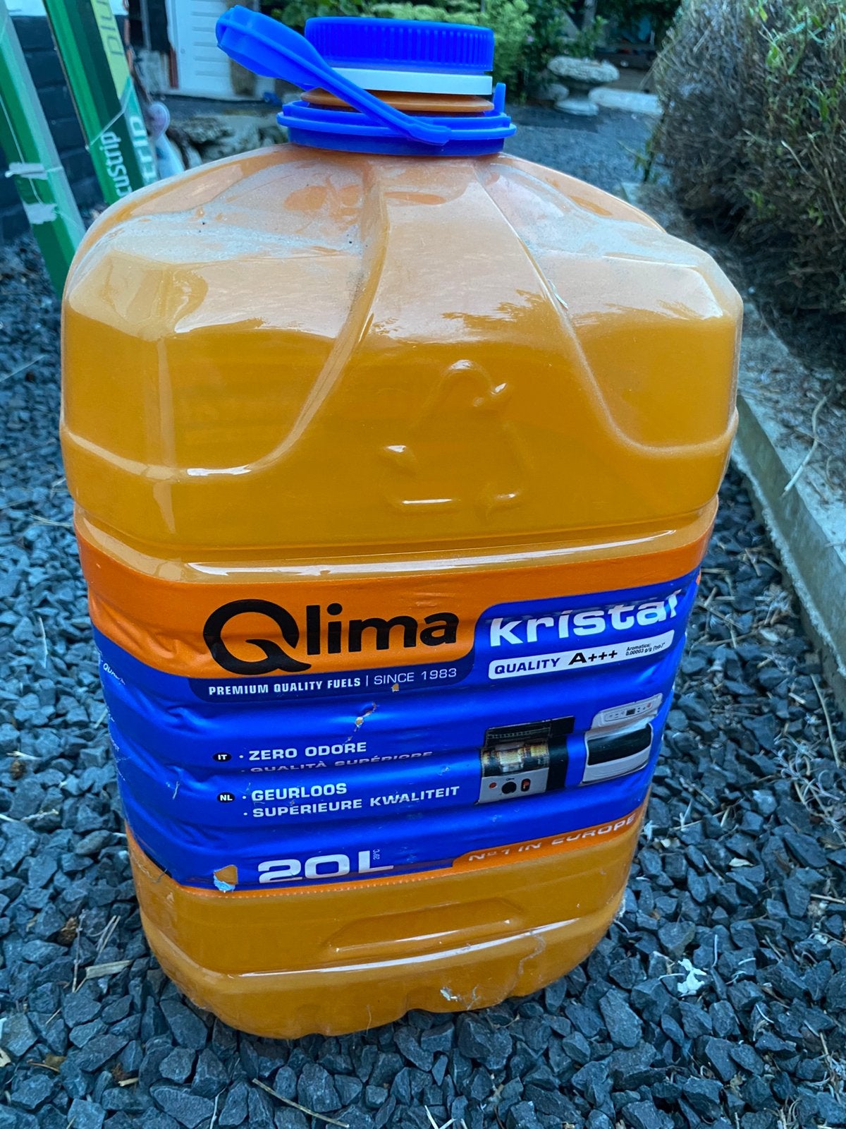 Lege jerrycans 20 liter, 6 stuks, Ophalen, Zo goed als nieuw, Overige brandstoffen, Petroleumkachel