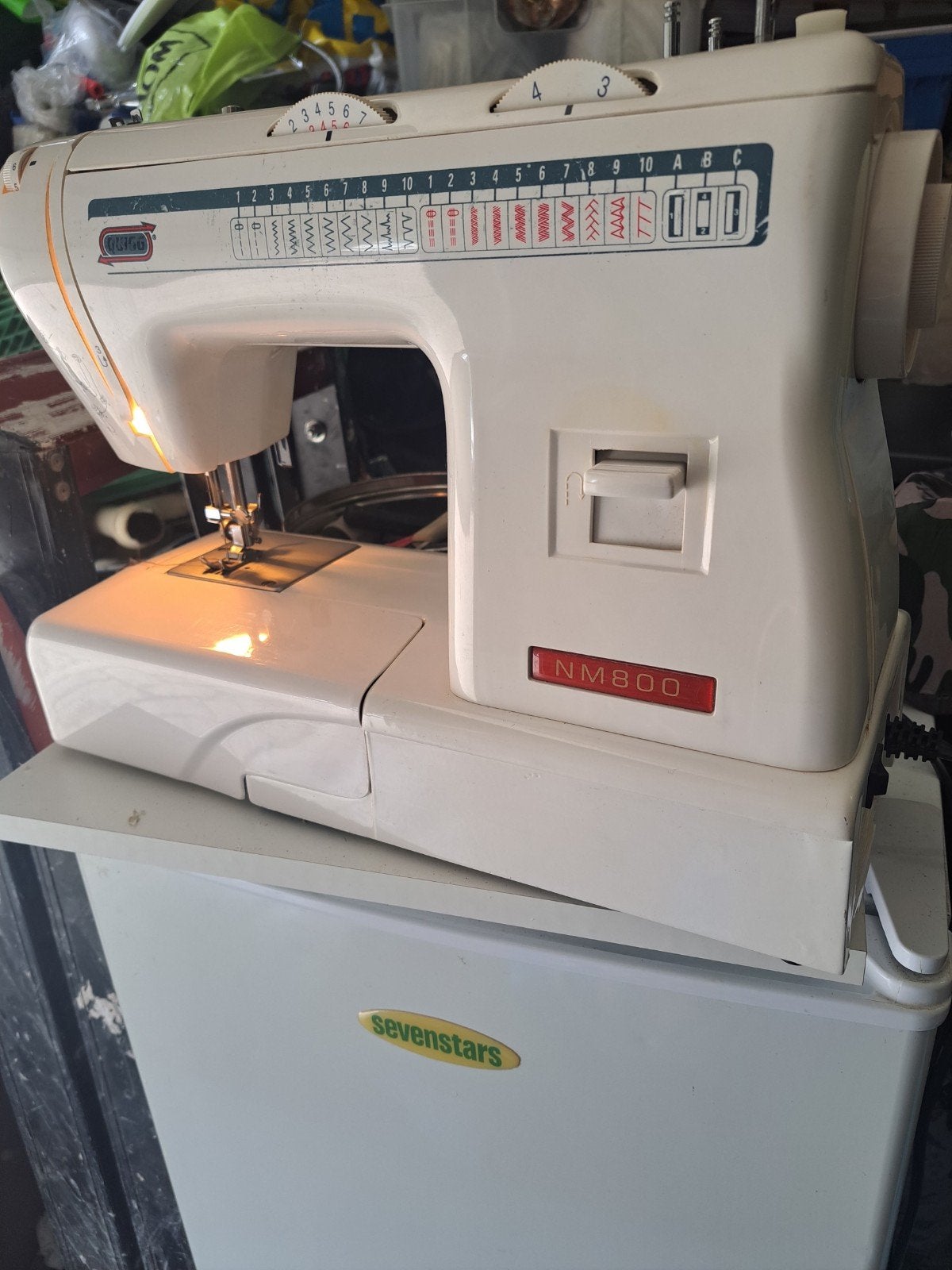 Naaimachine, Hobby en Vrije tijd, Naaimachines en Toebehoren, Ophalen of Verzenden, Gebruikt, Naaimachine, Overige merken