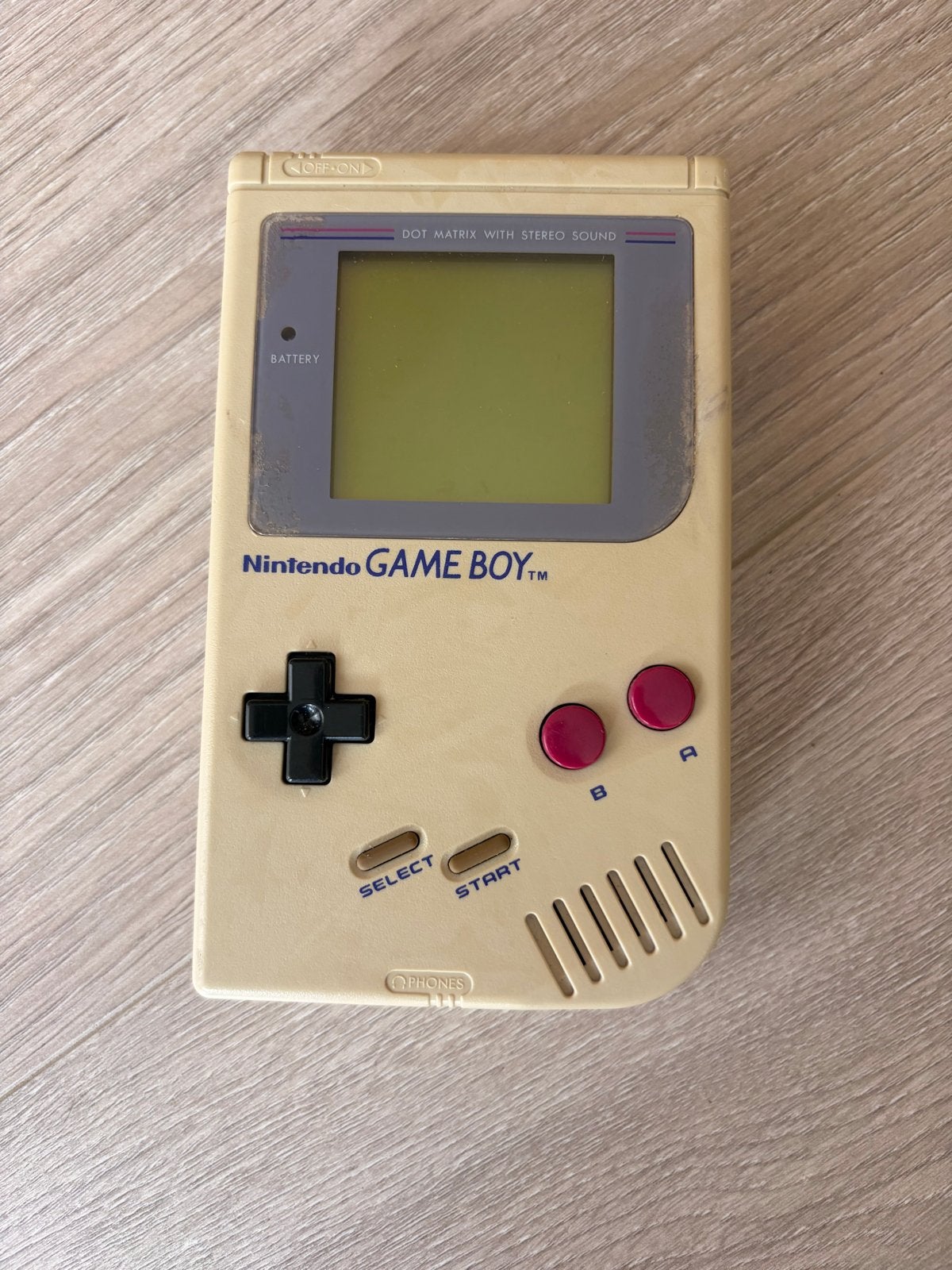 Game Boy Classic DMG-01 (gaat aan, leest geen spellen), Spelcomputers en Games, Spelcomputers | Nintendo Game Boy, Ophalen of Verzenden