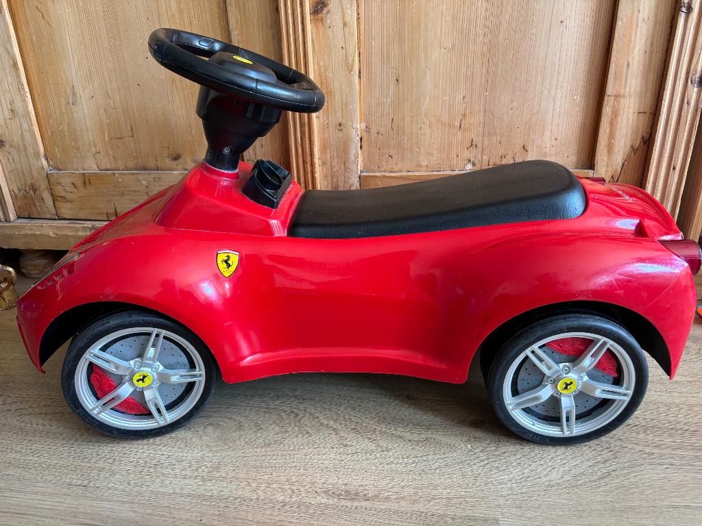 Loopauto Ferrari, Ophalen, Loopvoertuig