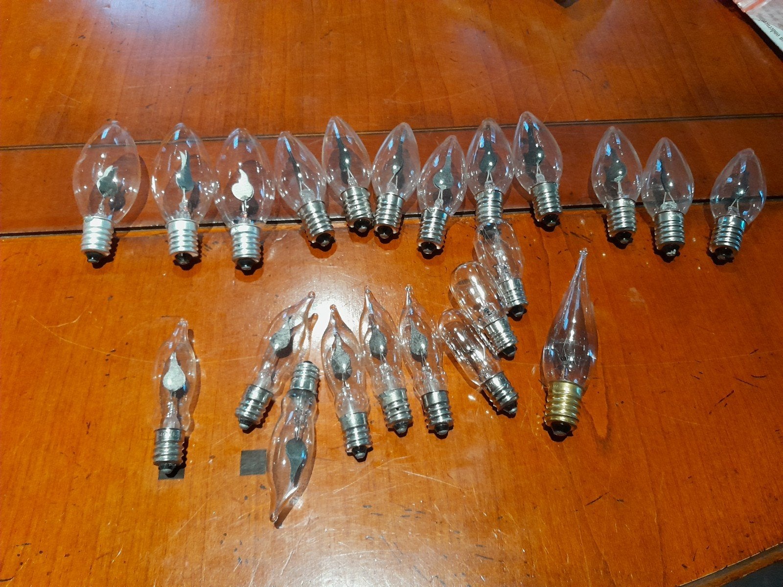 Lampjes nieuw 15, 3 en 1.5 watt E7 fitting, Ophalen of Verzenden, Nieuw, E14 (klein), Gloeilamp