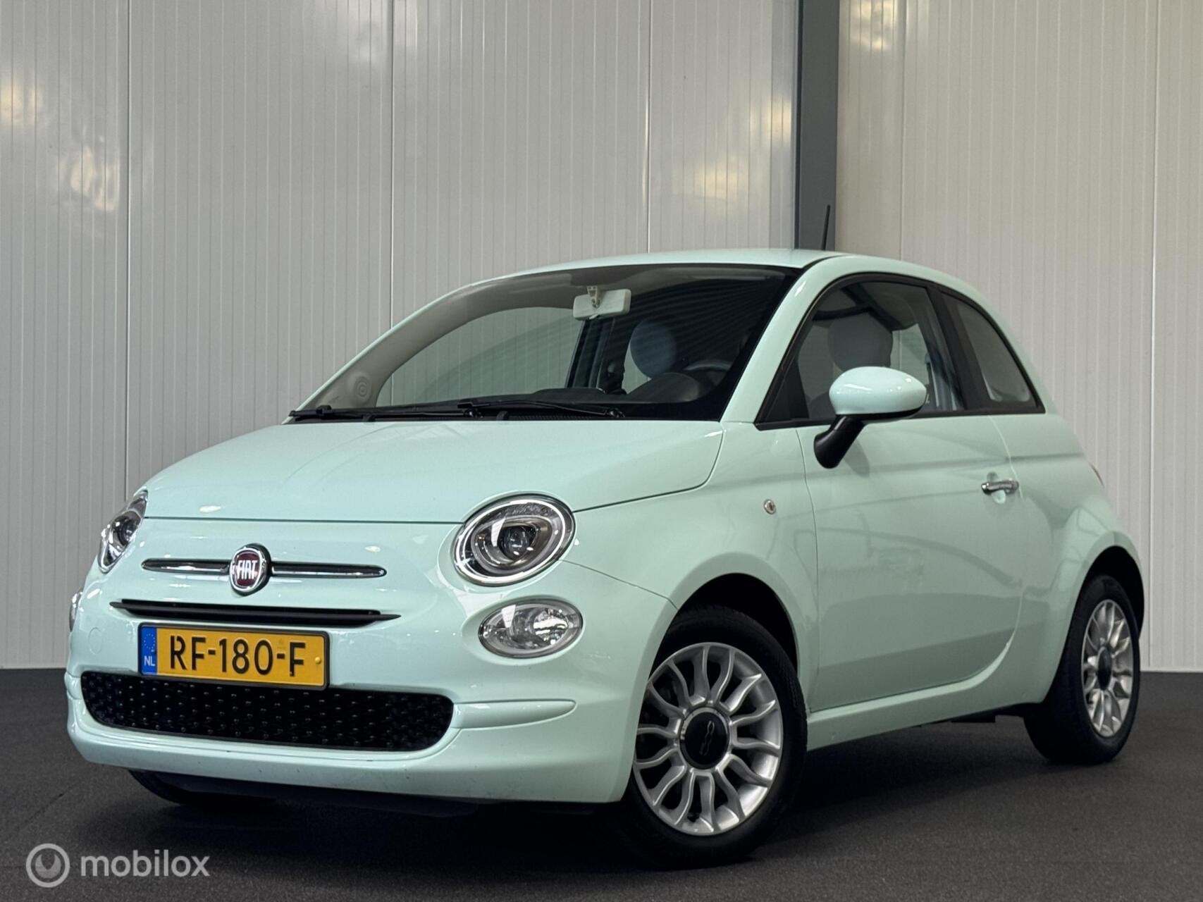 Fiat 500 1.2 Popstar [ NAP airco LM velgen ], Auto's, Voorwielaandrijving, 4 cilinders, 840 kg, 23 km/l