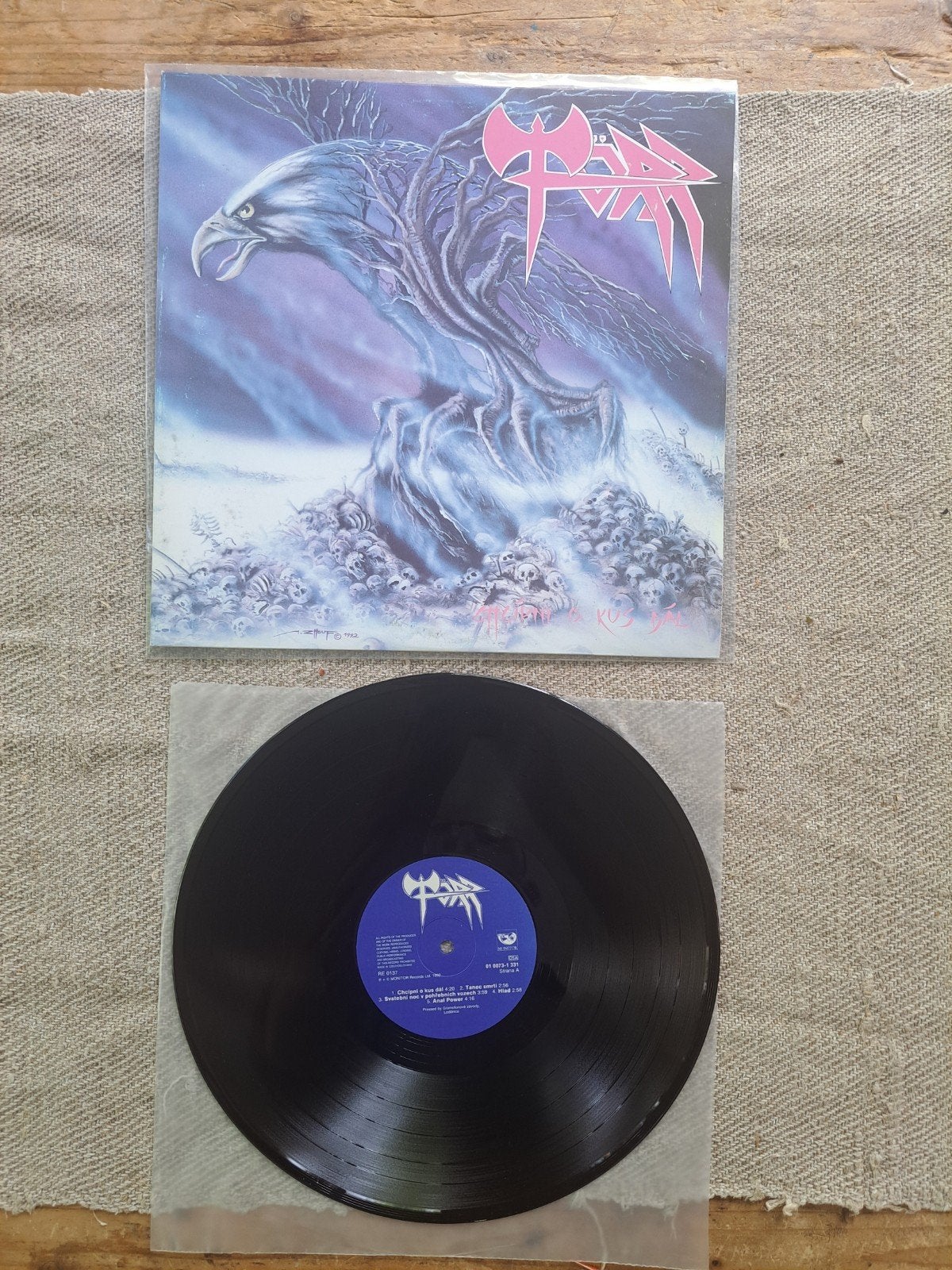 Törr - Chcipni O Kus Dal LP (1992) Tsjechische Death Metal, Cd's en Dvd's, Gebruikt, 1990 - 1999, Overige genres, Ophalen of Verzenden