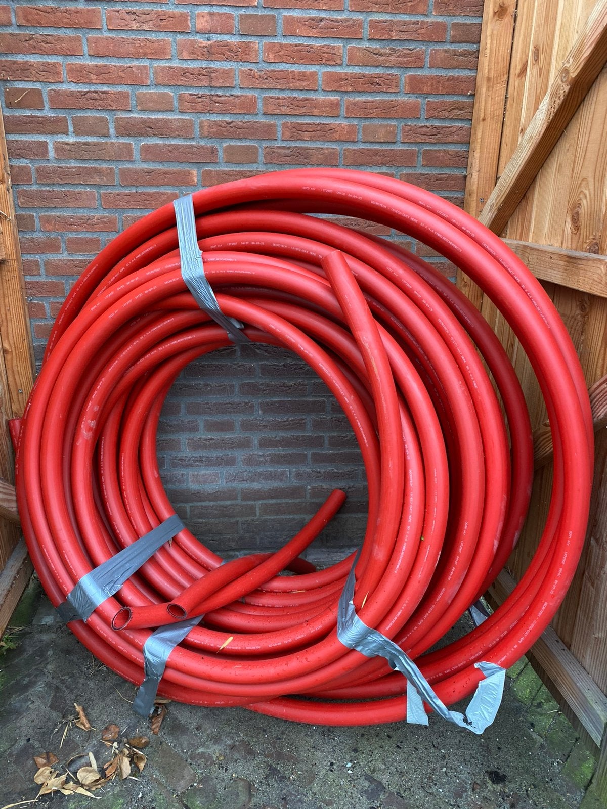 Eco Duct mantelbuis 70m (50x4,6), Ophalen, Zo goed als nieuw