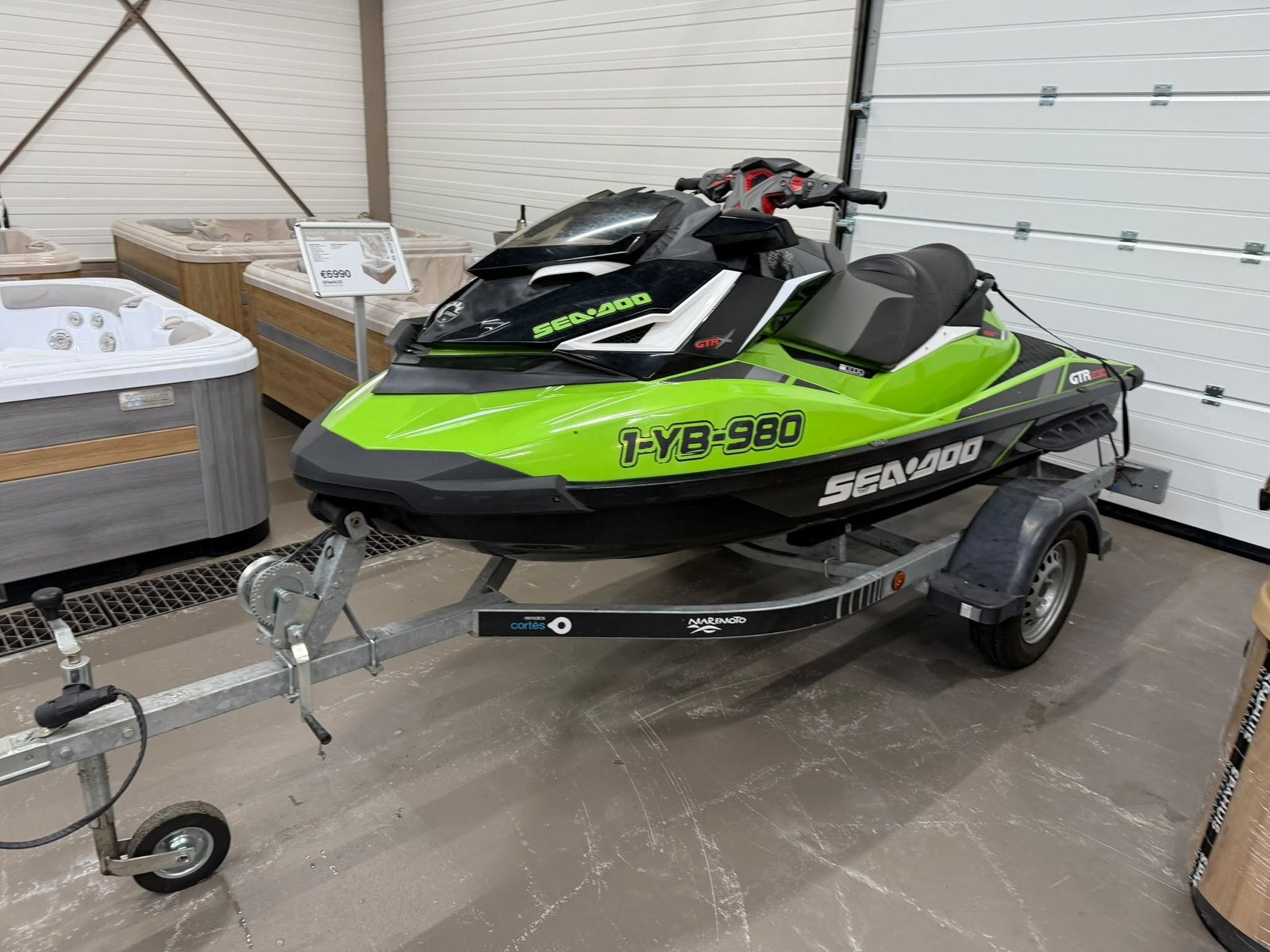 Sea-Doo GTR 230 Jetski Waterscooter incl trailer 2018, Ophalen, Zo goed als nieuw, Benzine, 200 pk of meer