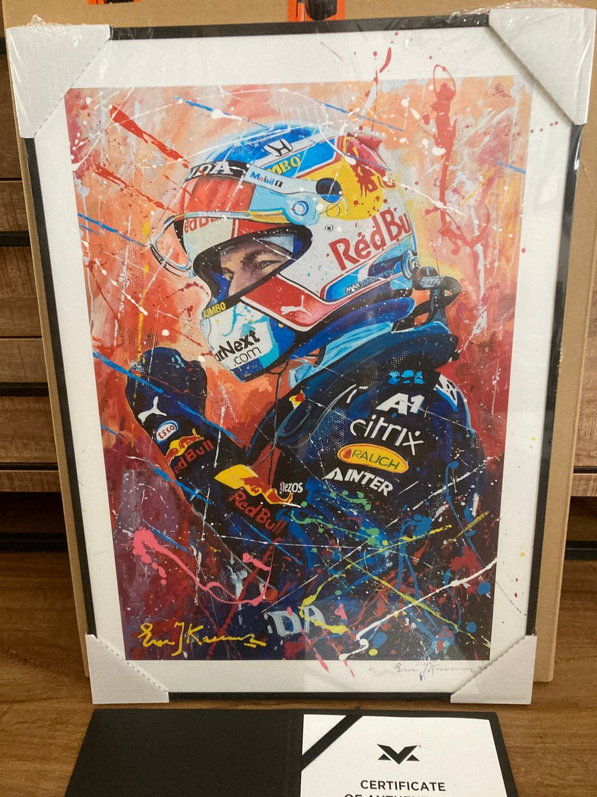 Max Verstappen Zandvoort Dutch GP 2021 Winnaar Giclee, Ophalen, Nieuw, Formule 1