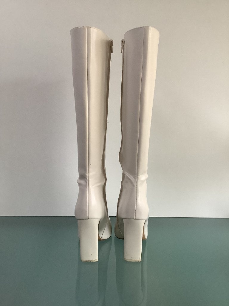 Beige stiletto laarzen 40 | Gratis verzenden, Hoge laarzen, Verzenden, Beige, Zo goed als nieuw