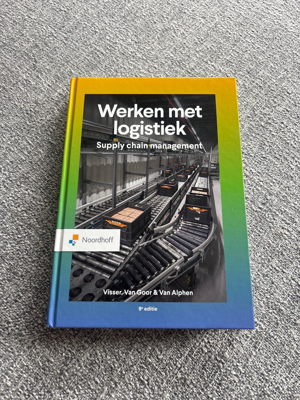 Werken met logistiek - Supply chain management (9e editie), Boeken, Studieboeken en Cursussen, Ophalen of Verzenden, Gamma, Zo goed als nieuw
