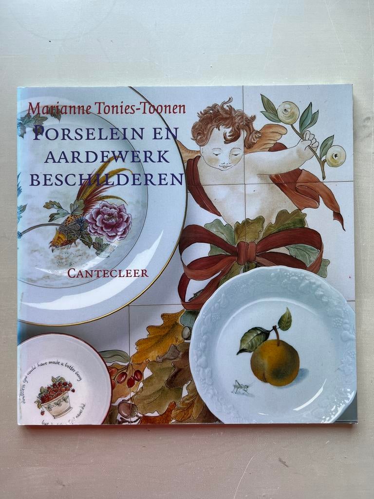 Boek: Porselein en Aardewerk Beschilderen. M. Tonies-Toonen, Verzenden, Gelezen, Tekenen en Schilderen