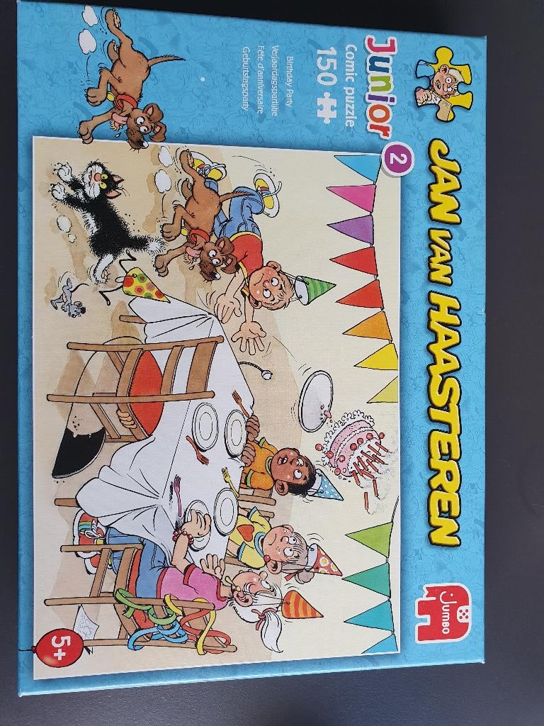 Jan van haasteren junior, Hobby en Vrije tijd, Denksport en Puzzels, Zo goed als nieuw, Legpuzzel, Minder dan 500 stukjes, Ophalen of Verzenden