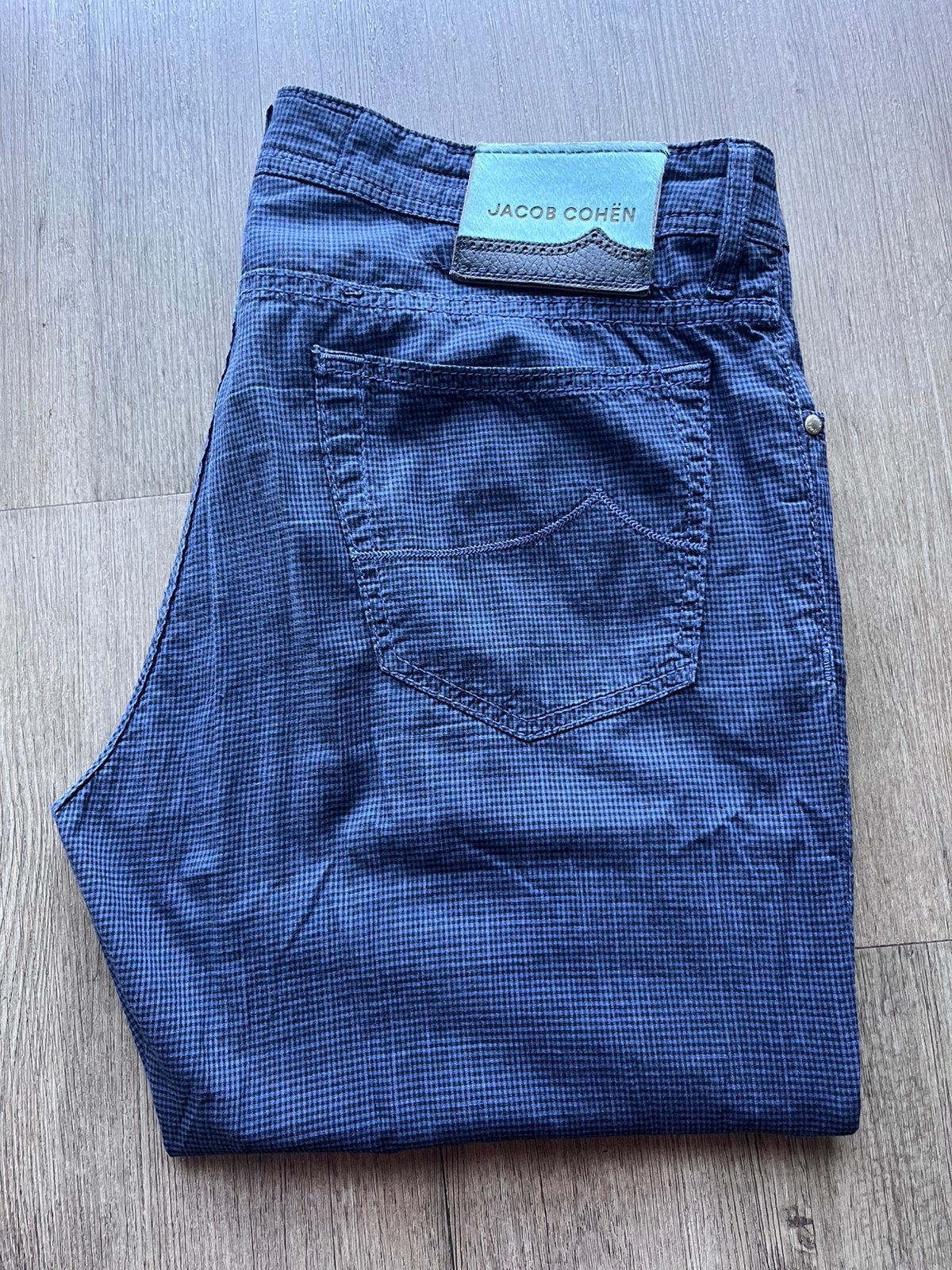 Jacob Cohen broek size 35 type J688 comfort, W36 - W38 (confectie 52/54), Blauw, Jacob Cohen, Ophalen of Verzenden