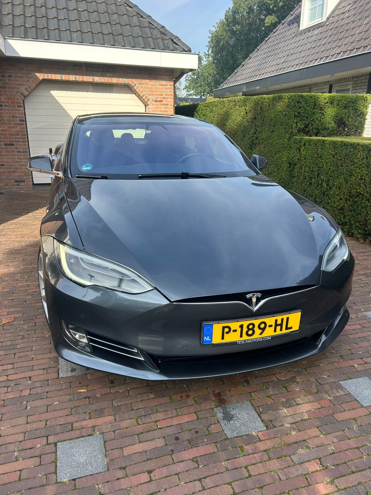 Tesla Model S 2017 P100D Ludicrous 680PK, Panodak, Winterpak, Automaat, 2216 kg, Zwart, 110 €/maand