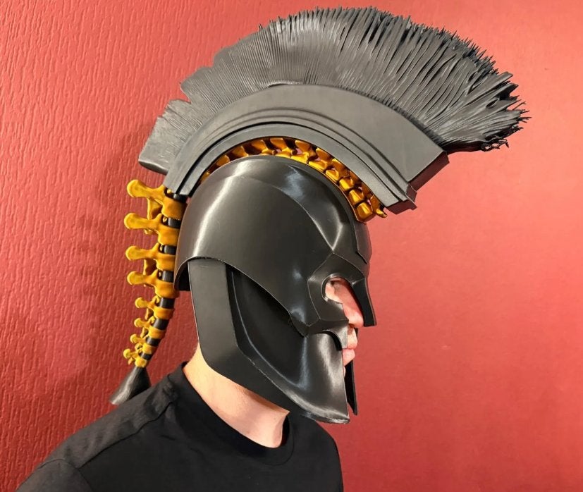 The Odyssey geinspireerde helm Agamemnon Helmet, Beeldje, Replica of Model, Hengelo OV, Nieuw, Ophalen of Verzenden