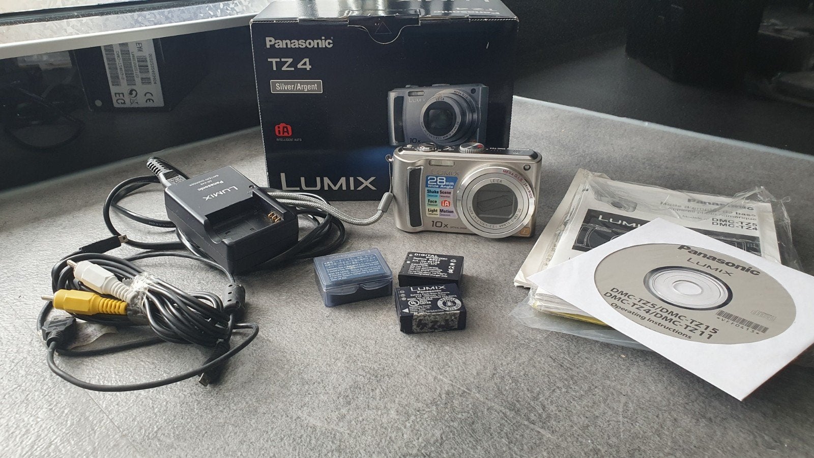Panasonic Lumix TZ4 Compact Camera - Zilver, Verzenden, Compact, Zo goed als nieuw, Overige Merken