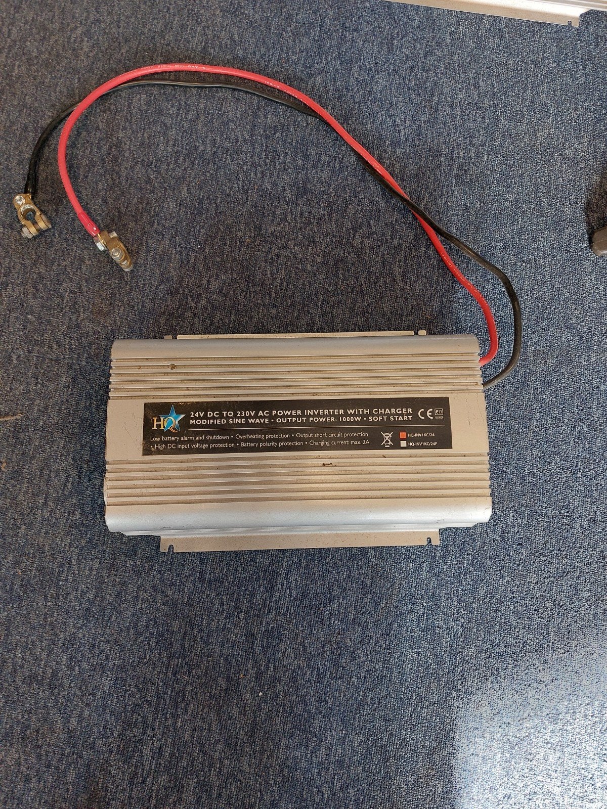 Omvormer 24V DC naar 230V AC met lader mar 1 jaar garantie, De Tweeling 28, 5215 MC 's-Hertogenbosch, Nederland, Gebruikt, Nedis B.V.