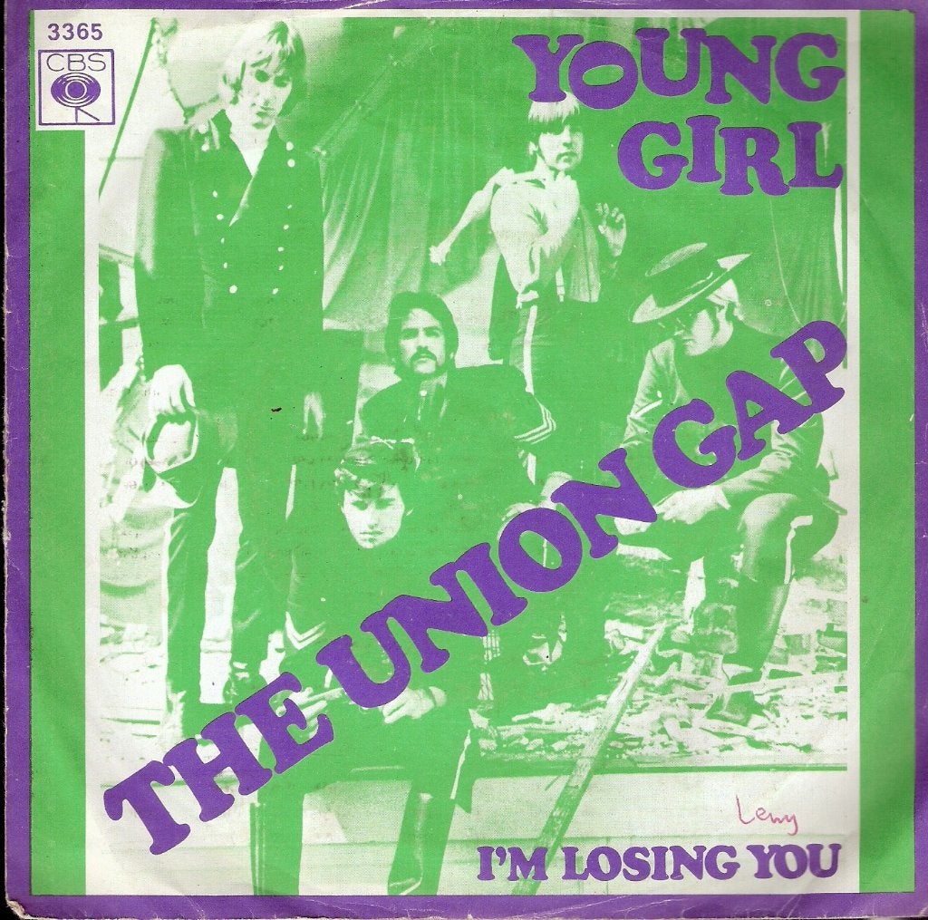 Union Gap - Young Girl _bw- I'm Losing You -NL- fotohoes, Ophalen, Gebruikt, Pop