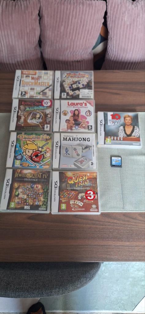 10 x Nintendo ds spelletjes, 1 speler, Ophalen of Verzenden, Zo goed als nieuw, Vanaf 3 jaar