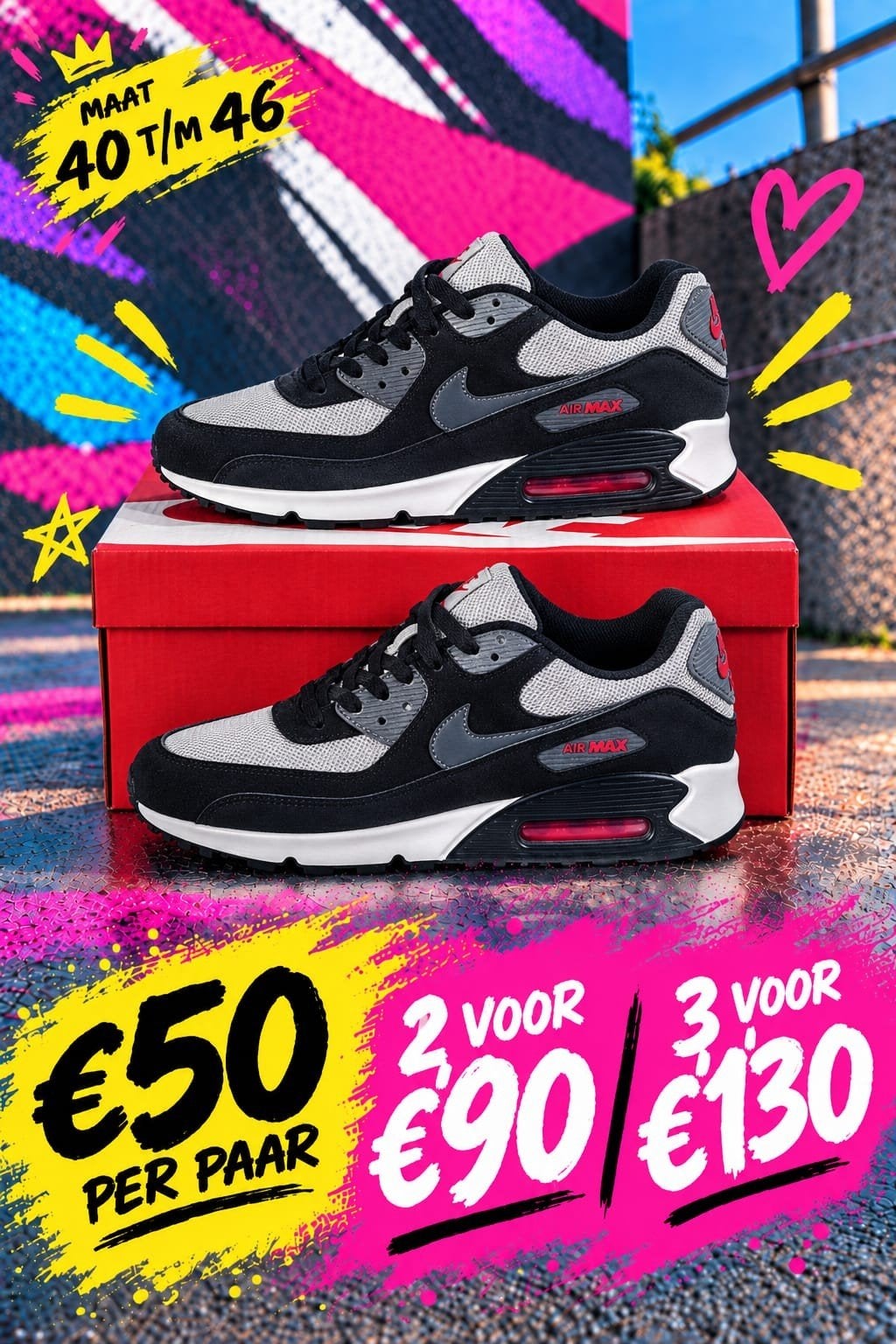 nike air max heren, Ophalen of Verzenden, Nieuw