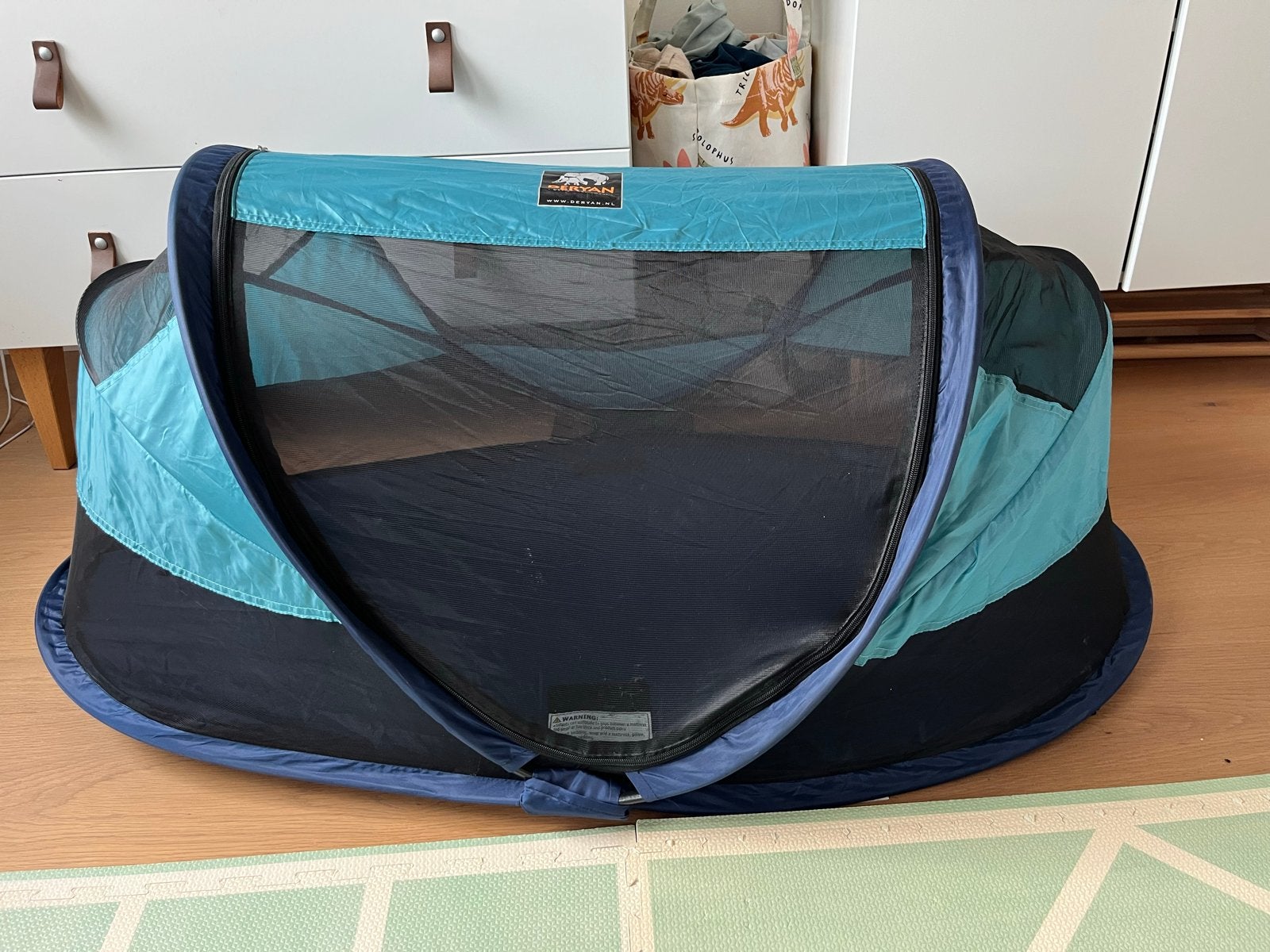 Deryan baby luxe slaaptentje, Kinderen en Baby's, Babywiegjes en Ledikanten, Ophalen, Reisbedje