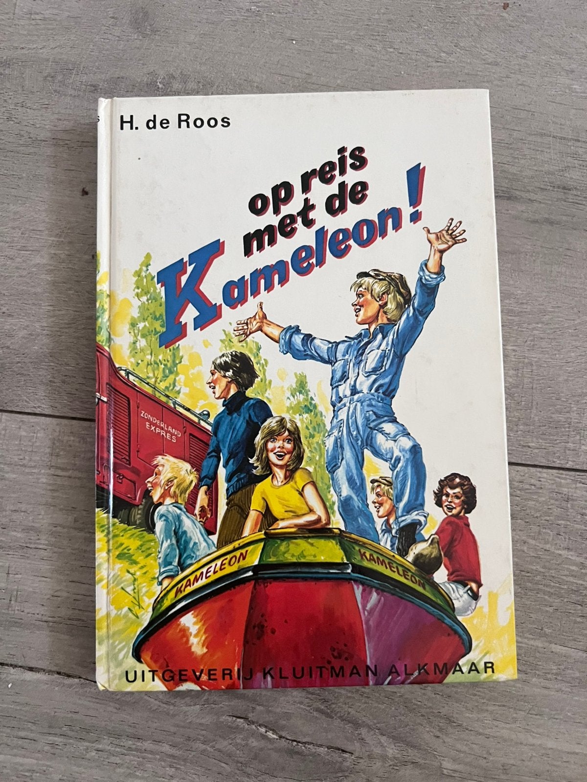 Op reis met de Kameleon – H. de Roos, Boeken, Ophalen of Verzenden, Gelezen