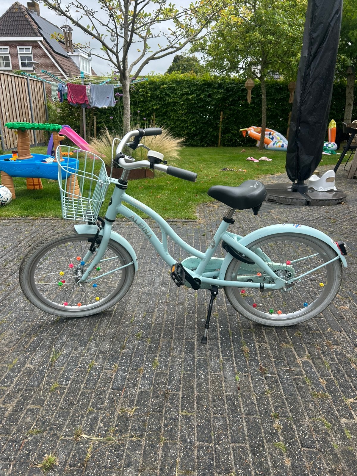 Kinderfiets, Fietsen en Brommers, Minder dan 47 cm, Ophalen, Zo goed als nieuw, Staal
