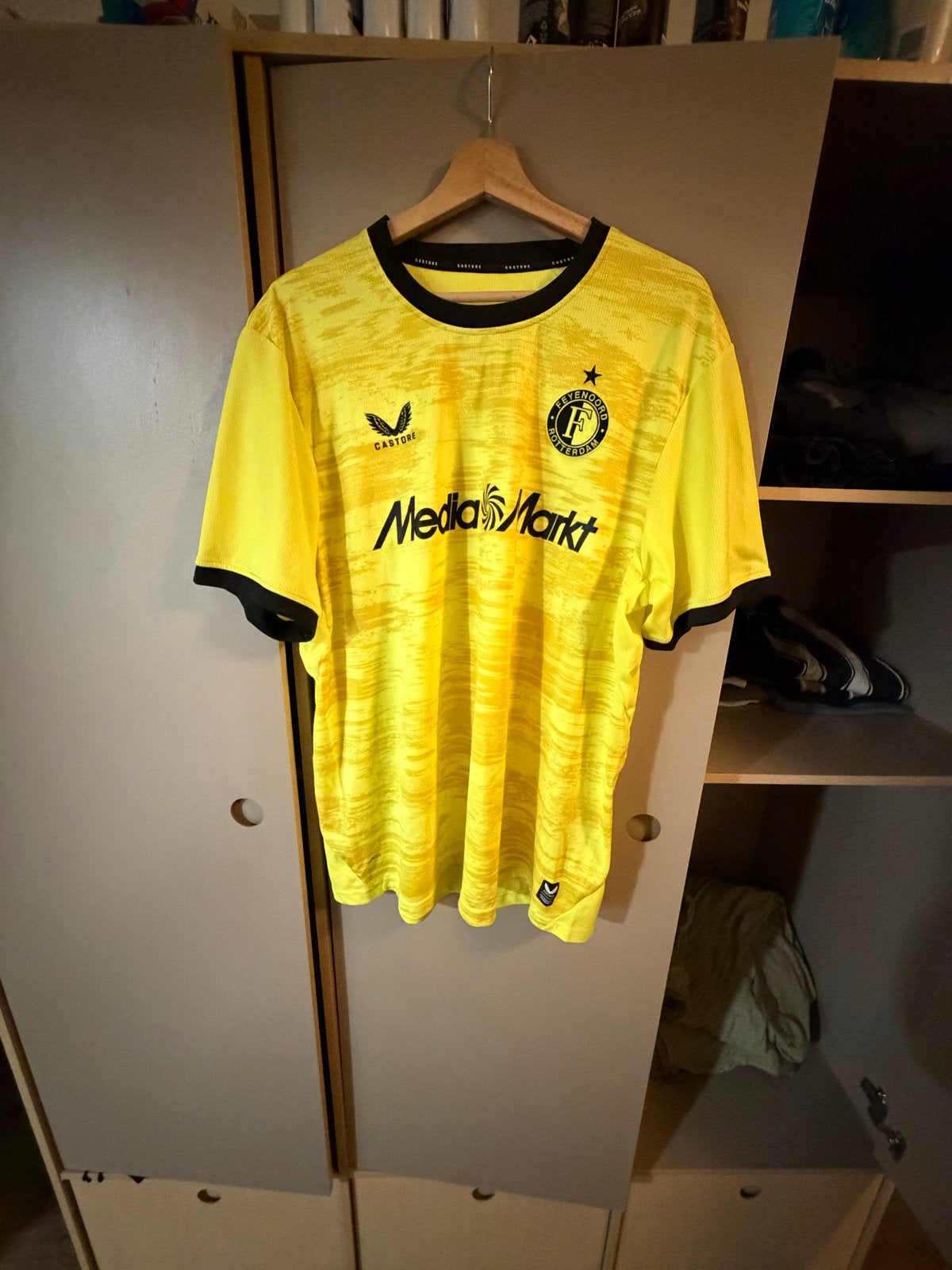 Feyenoord keepers set (shirt, broekje, sokken), Ophalen of Verzenden, Zo goed als nieuw, Set