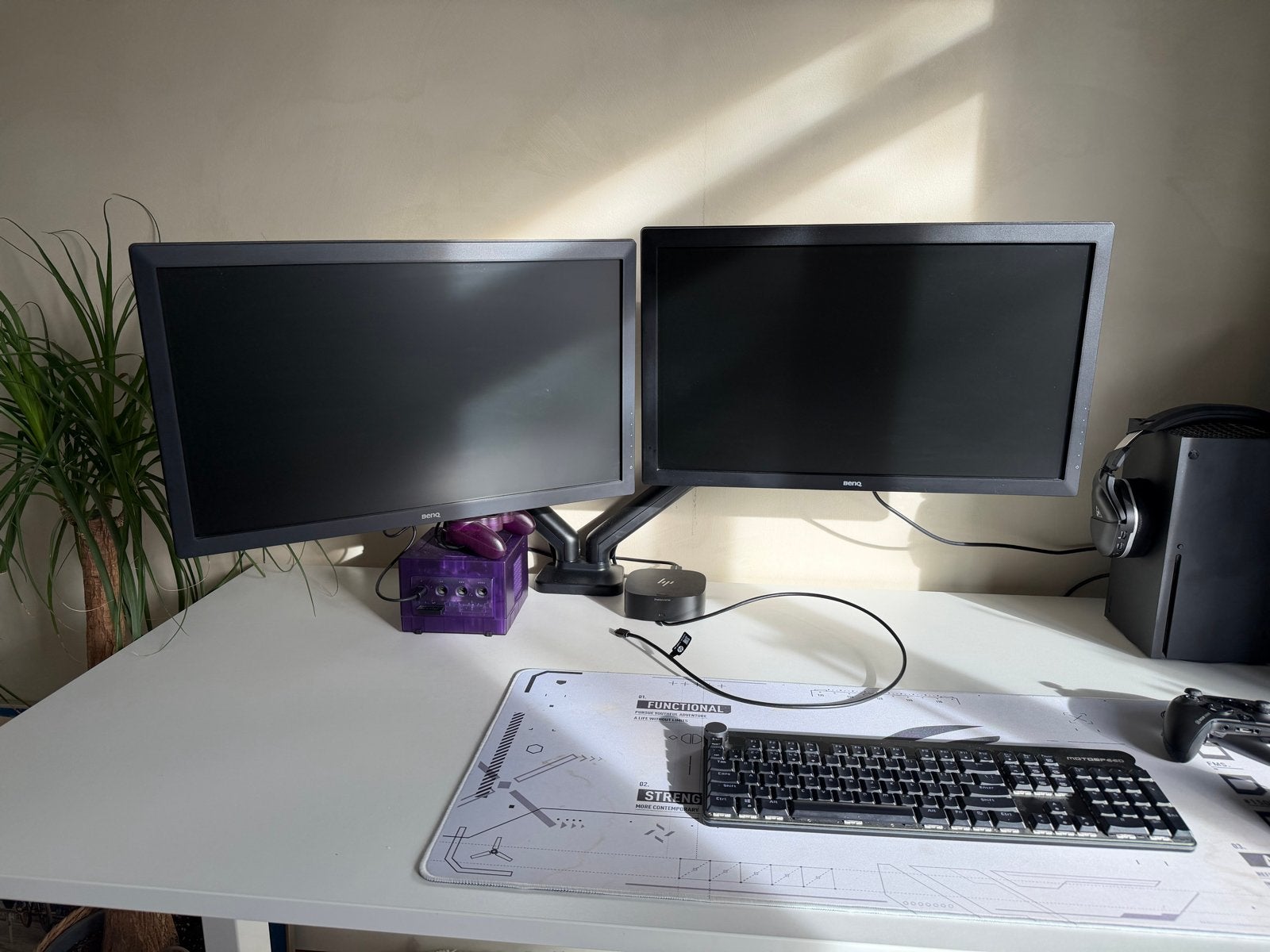 2x BenQ RL2455 Gaming Monitor - Full HD, 1ms reactietijd, Computers en Software, Gaming, Kantelbaar, Full HD, Ophalen of Verzenden