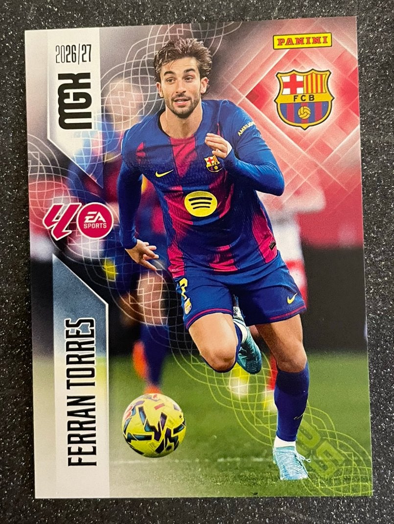 Panini LA LIGA MGK 26/27    FERRAN TORRES    FC BARCELONA, Verzenden, Zo goed als nieuw, Plaatje