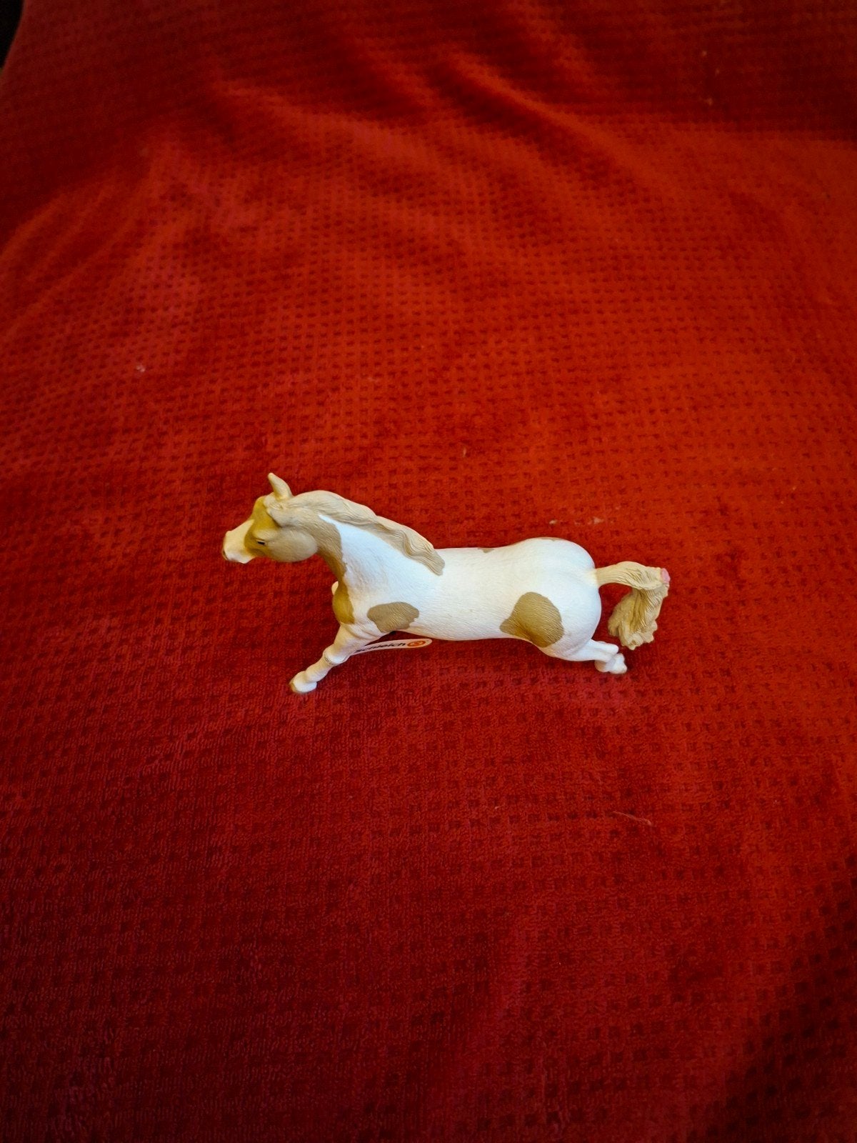 Schleich paard - Wit met bruine vlekken- Nieuw!, Ophalen of Verzenden, Nieuw, Jongen of Meisje