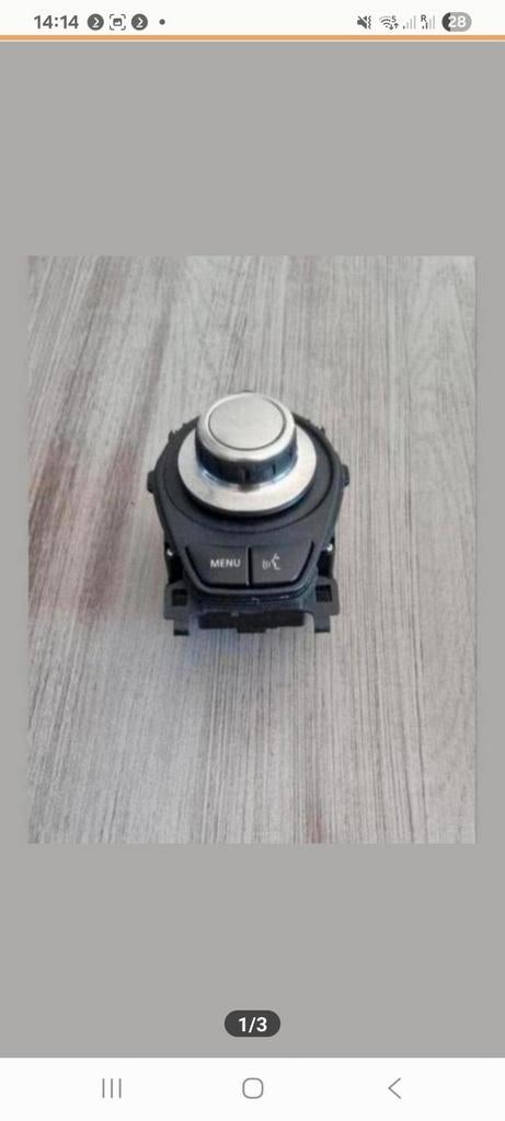 NETTE IDRIVE CONTROLLER BMW E81 E82 E87 E88 E90 E91 E92 E93, Ophalen of Verzenden, Zo goed als nieuw