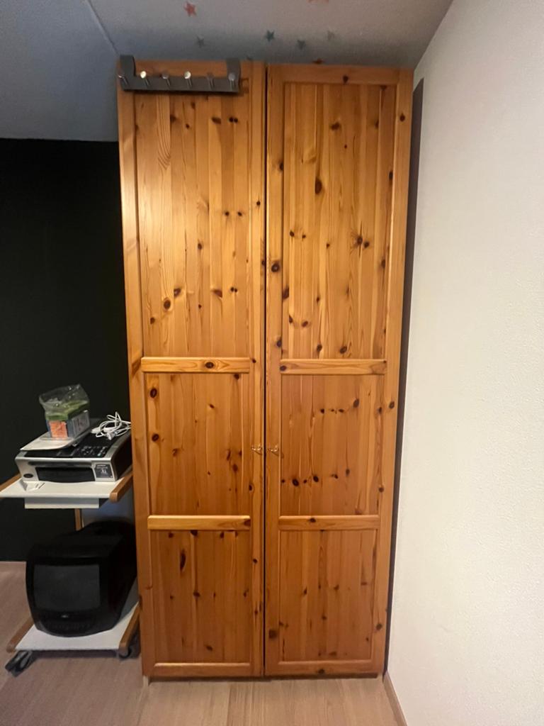 Pax kast kledingkast, Ophalen, Gebruikt, 200 cm of meer, Met deur(en)